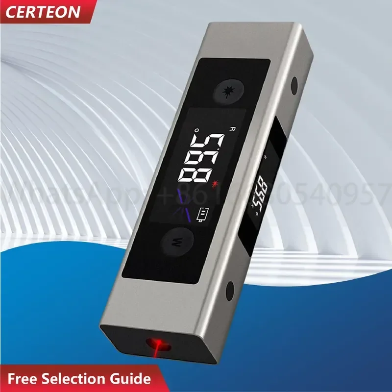 Digital Level Inclinometer Dual Axis LCD Protractor Angle Finder Tool Model XYD200 Portable