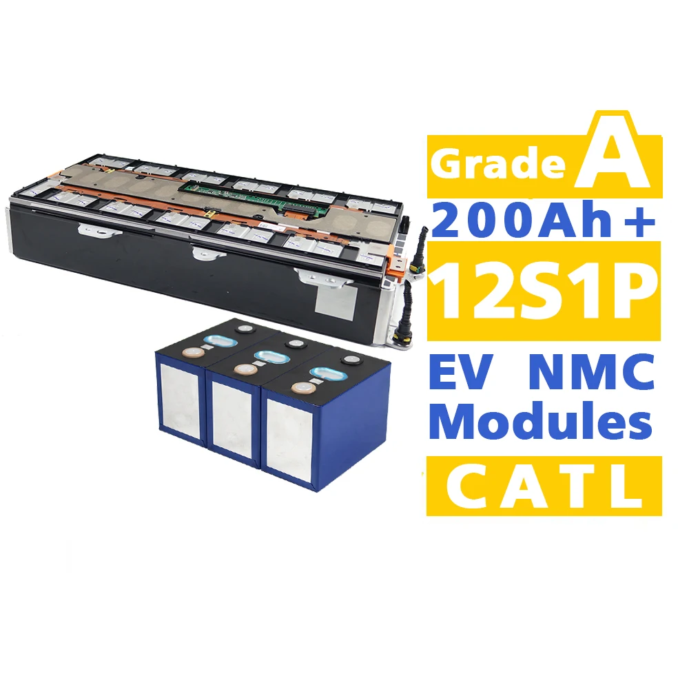 CATL NMC 12S1P 44.4V 200ah Replacement Lithium Ion Battery Module Pack for Nissan Leaf Electric Car Power Supply