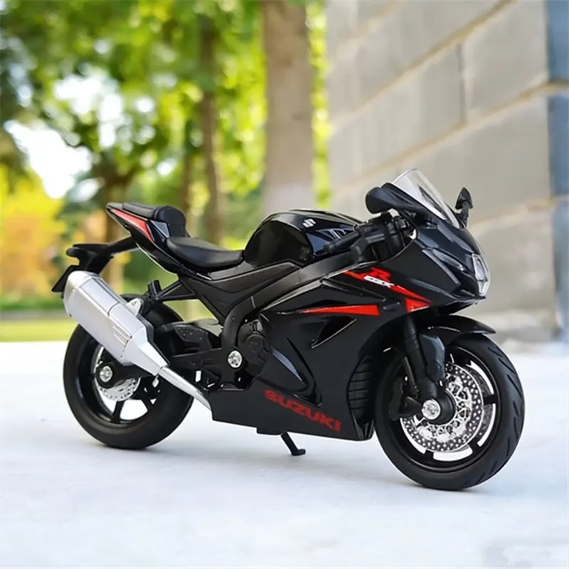 

1:18 Suzuki GSX-1000R Alloy Racing Motorcycle Model Diecasts Street Sports Motorcycle Model Simulation Collection Kids Toys Gift
