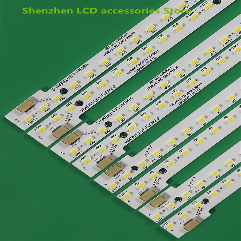 LED backlight strip for LED65X9100D LED V645H1-LS1-TREM1-1 TLEM1-2 light bar 100% new