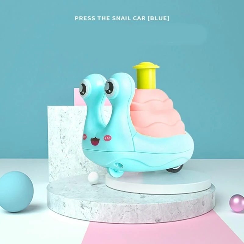 Pressione Go Cartoon Duck Toy Pull Back Car Toy para crianças presente meninos 15UB