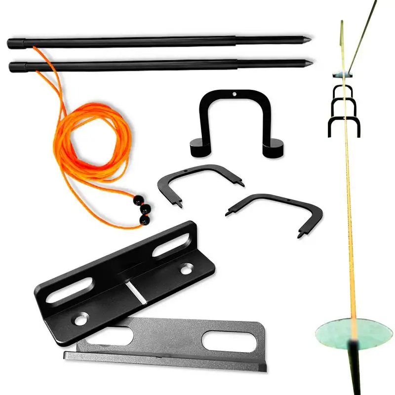 

Golf Putting Hole Arch With Putting Green Rope Set Portable Golf Putting Practice Gate Putting Practice Hole Gate Putter Trainer