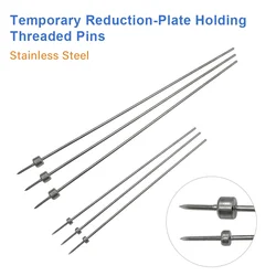 Temporary Reduction-Plate Holding Threaded Pins 1.2mm 1.5mm Orthopedic Instruments  Ball Head Fixation Needle