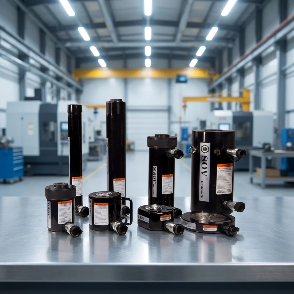 700bar  Equivalent High Quality Single Acting Spring Return RC Hydraulic Heavy Lifting Jacks Cylinder