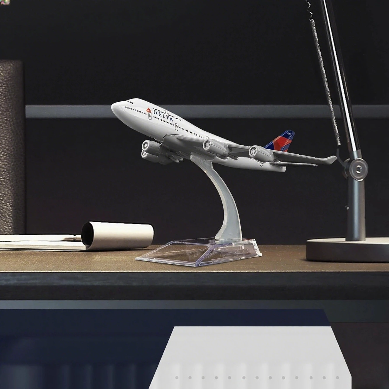 Multiple Simulation Of 747 Delta Airlines Aircraft Model 16cm Alloy Metal Toys Boys Kids Airplane Plane Decoration Orname