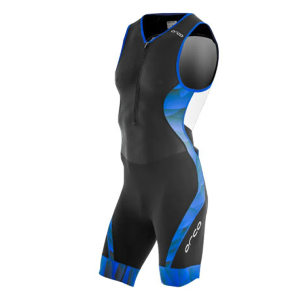 ORCA 2022 Summer team cycling triathlon men sleeveless tights suit ciclismo new outdoor running swimming cycling MTB Lycra dress