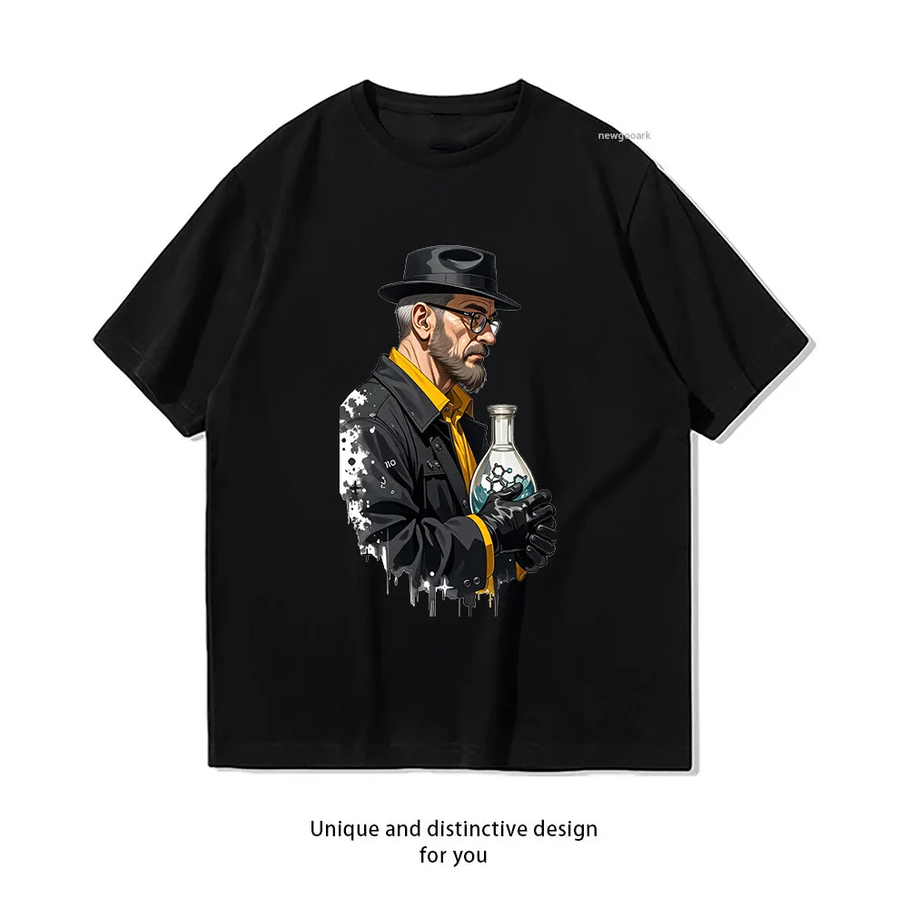 Breaking Bad Chemistry Master  Casual Cotton Short Sleeve Tee for Men Women