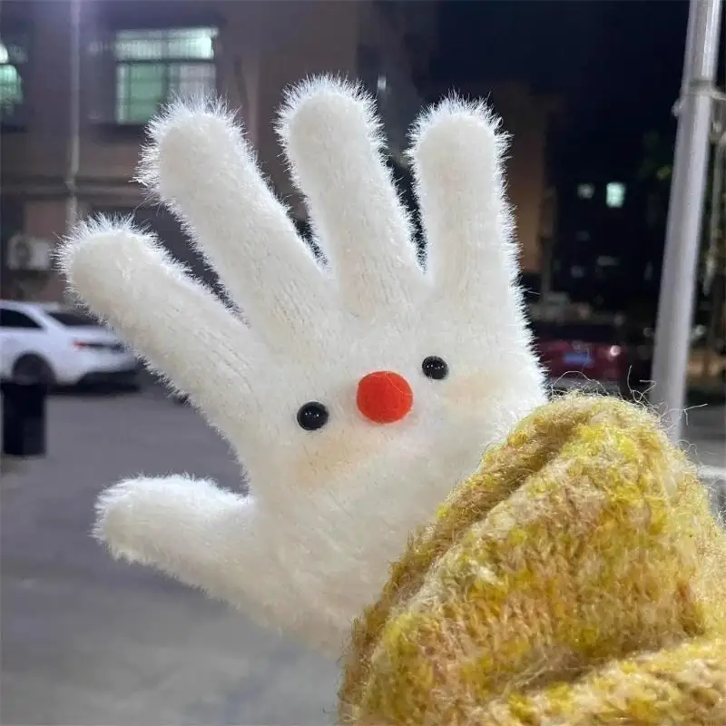 1Pair Winter Plush … - image