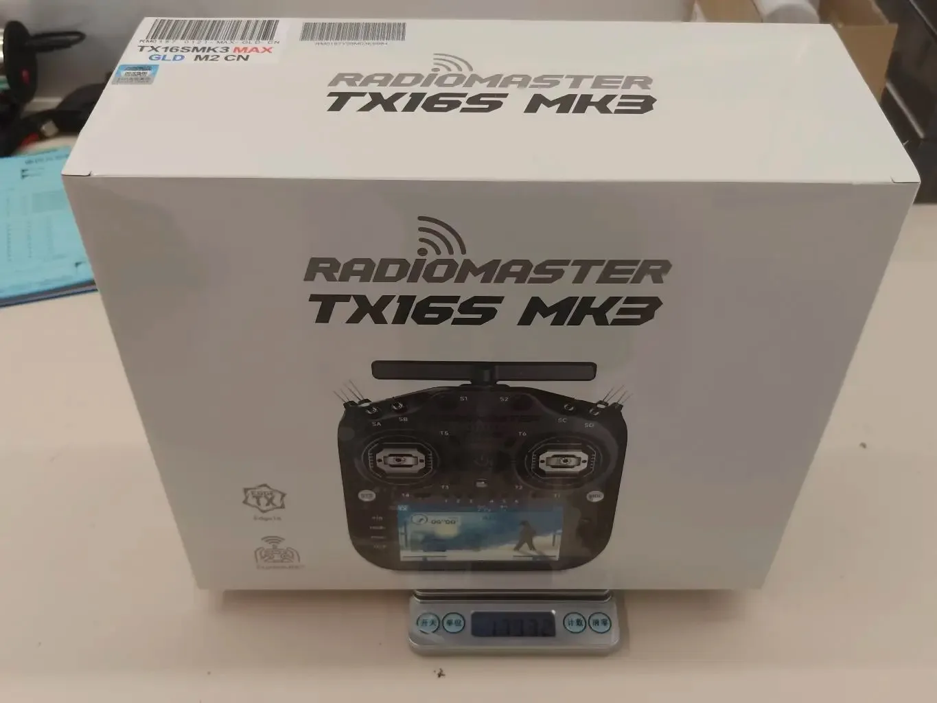 Radiomaster TX16S MK3 MAX FPV Remote, ExpressLRS ELRS, AG02 High Precision Metal Gimbals