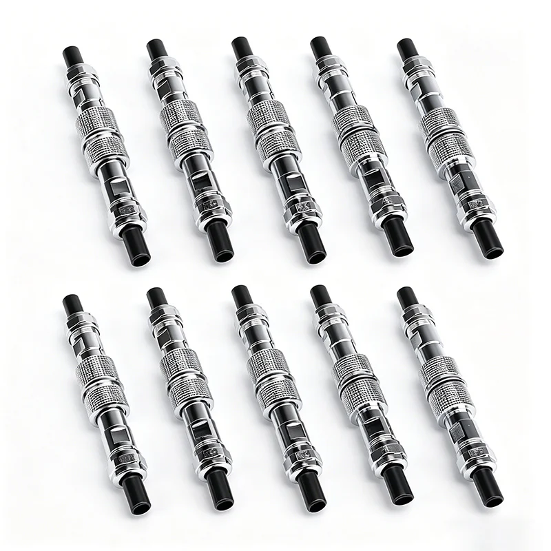 

GX12 Metal Aviation Plug 2/3/4/5/6/7 Pin Male Female Conectors 12mm IP67 Waterproof Gold Plating Socket Wire Panel Connectors
