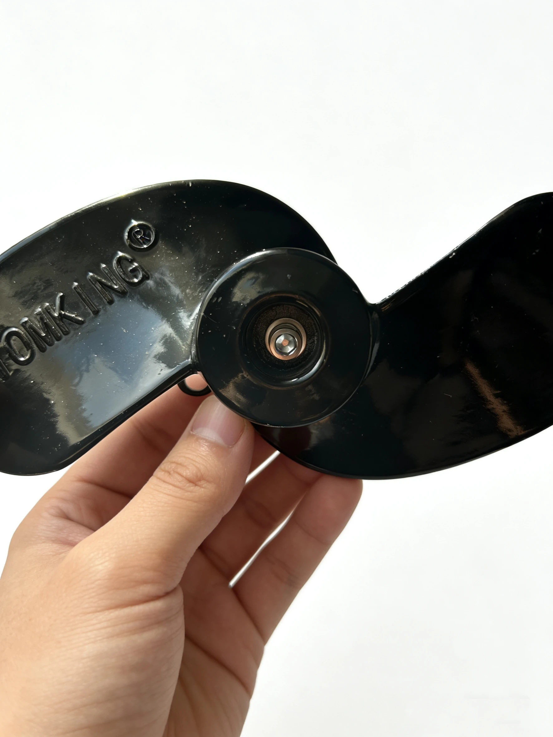 Reversible Propeller for Zongshen 9HP & 7.5HP Outboard, 2-Blade Aluminum Marine Accessory