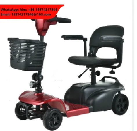 Made In China Four-wheeled Electric Mobility Scooter For Automotive Use Suitable For The Elderly With 360-degree Rotating Seat