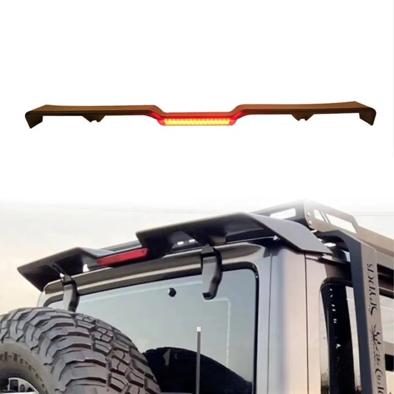 For JEEP Wrangler JK JL 2018-2024 Rear Roof Spoiler Wing With