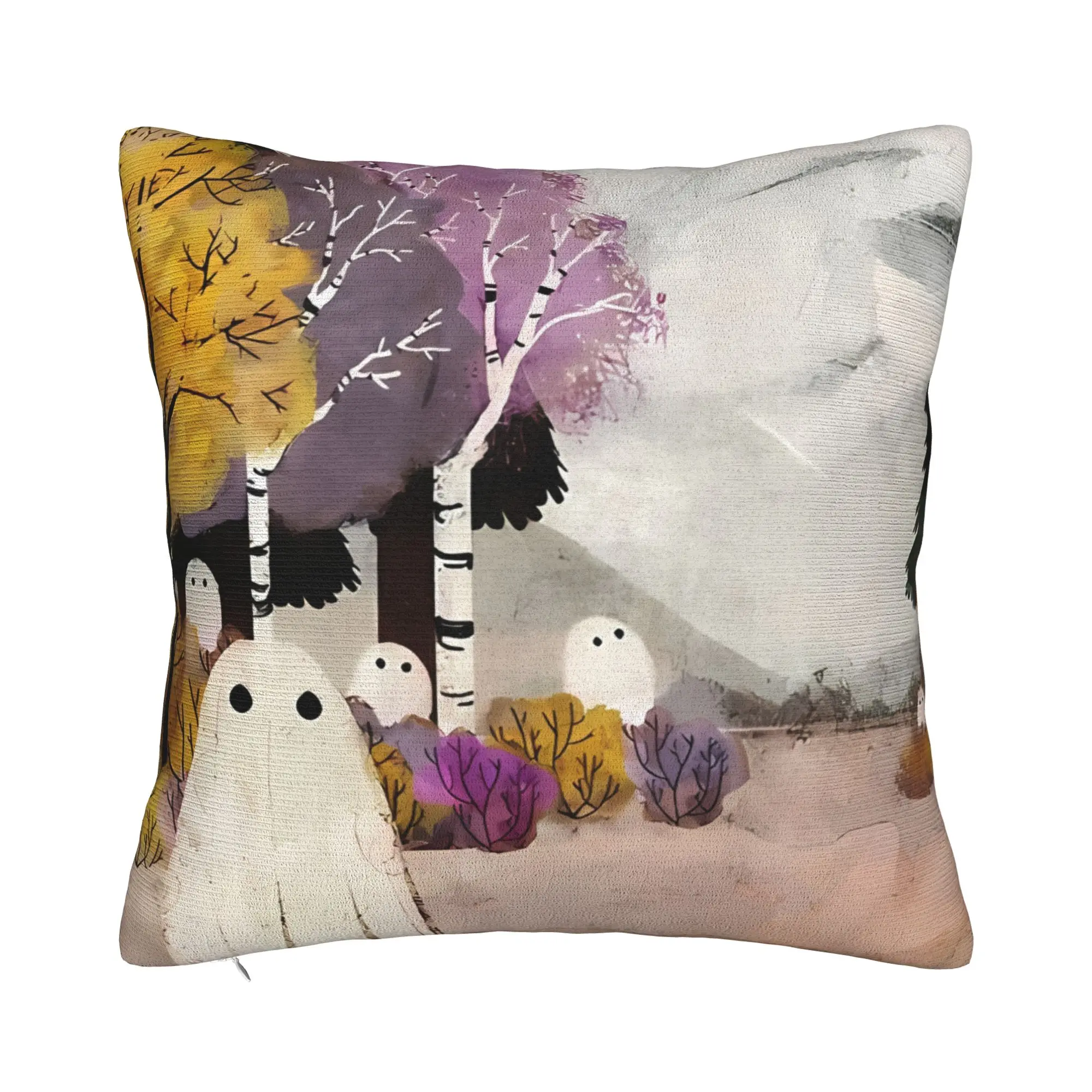 Beneath The Mountain G Ghost For Porch Patio Couch Sofa Living Room Outdoor Pillowcases G-Ghost Pillow Cover Soft Durable
