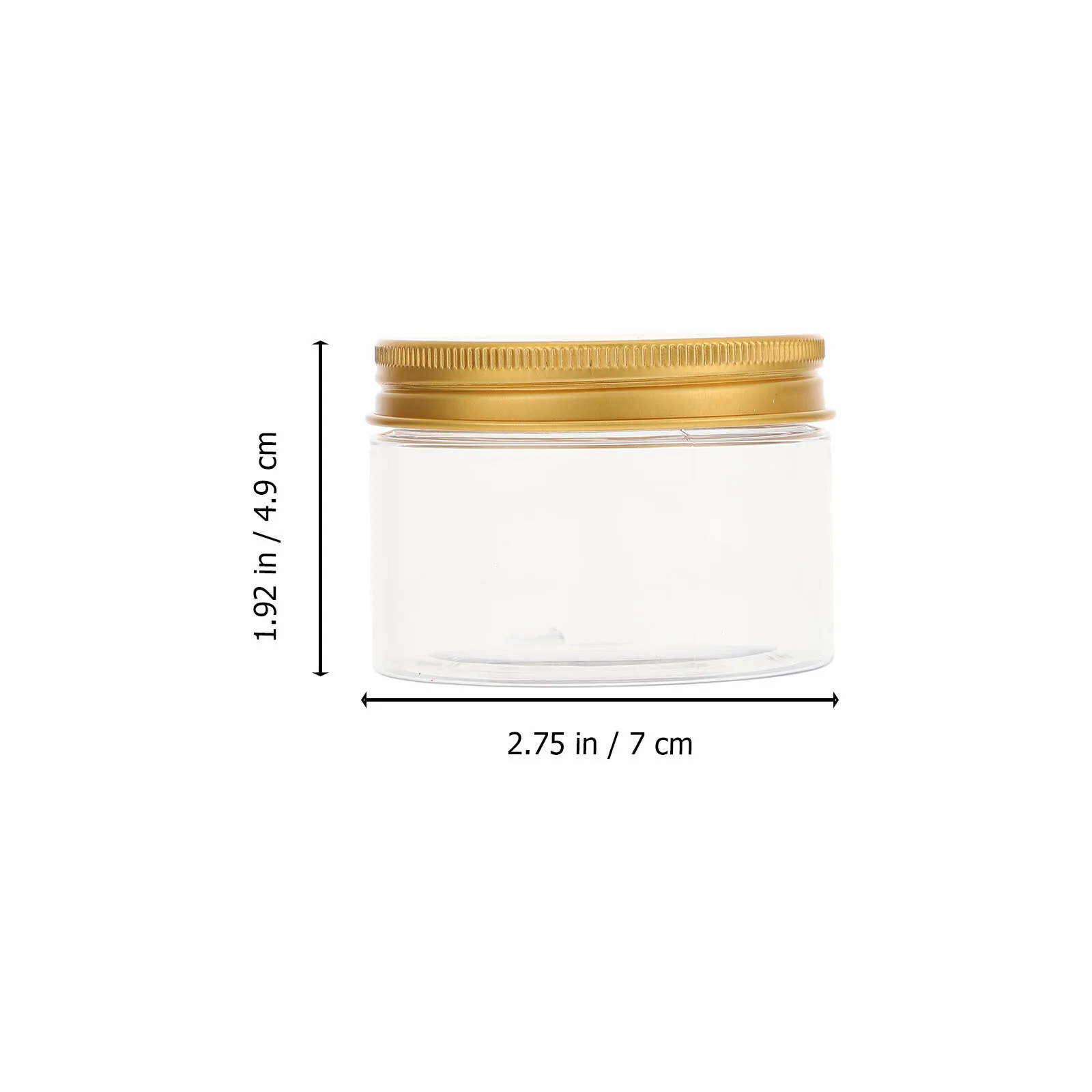 ขวดครีมสำหรับบรรจุภัณฑ์ขนาดเล็ก 16 ชิ้น แพ็ค 16 ชิ้น ขวดเปล่าแบบเติมได้ สำหรับครีม โลชั่น ยาหม่อง ใช้เก็บของอเนกประสงค์