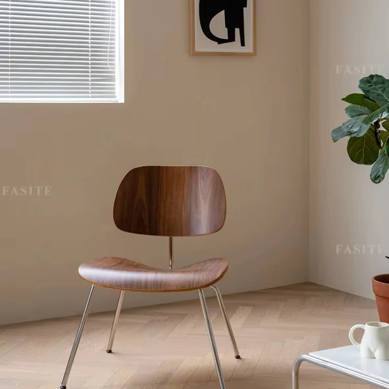 

Coffee Shop Living Room Dining Chairs Kitchen Minimalism Wood Modern Ergonomics Dining Chairs Dining Room and Home Decor