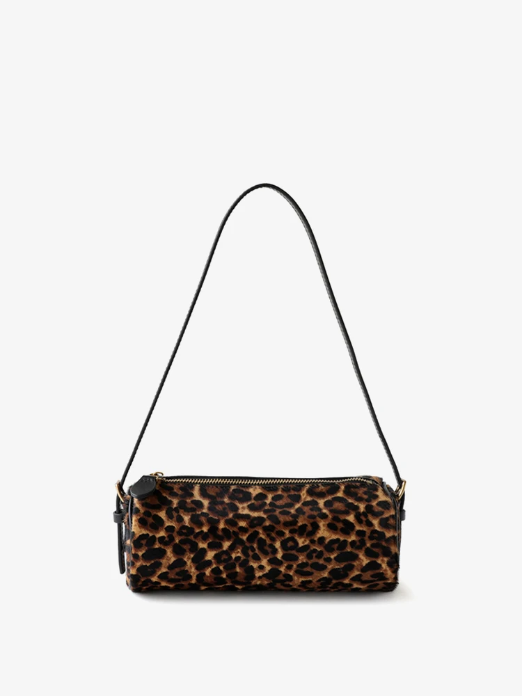 

JOLLY GARDEN осенне-зимняя сумка из натуральных волос с леопардовым пятном и коровьим узором, сумка-держатель для ручек, сумка через плечо на одно плечо