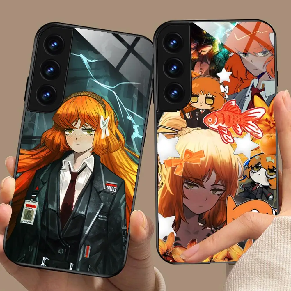 Limbus Company Ishmael Phone Case for Samsung Galaxy A56 55 54 53 52 51 36 35 34 23 16 15 5G Glass Protective Cover