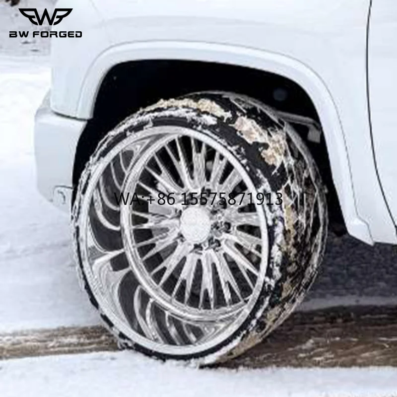 

Роскошные кованые диски Super Single с глубоким вылетом 22, 24, 26, 28 дюймов, 8x170, 8x180, хромированные, для пикапов и внедорожников