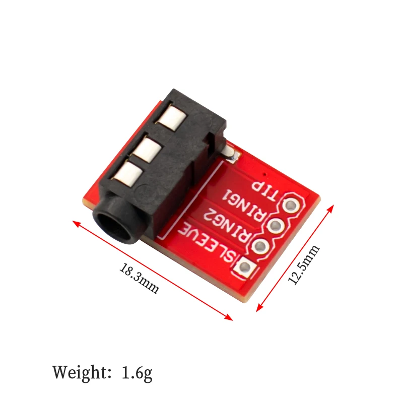 1/5/10PCS TRRS 3.5mm Jack Breakout Headphone Video MP3 Jack Professional module