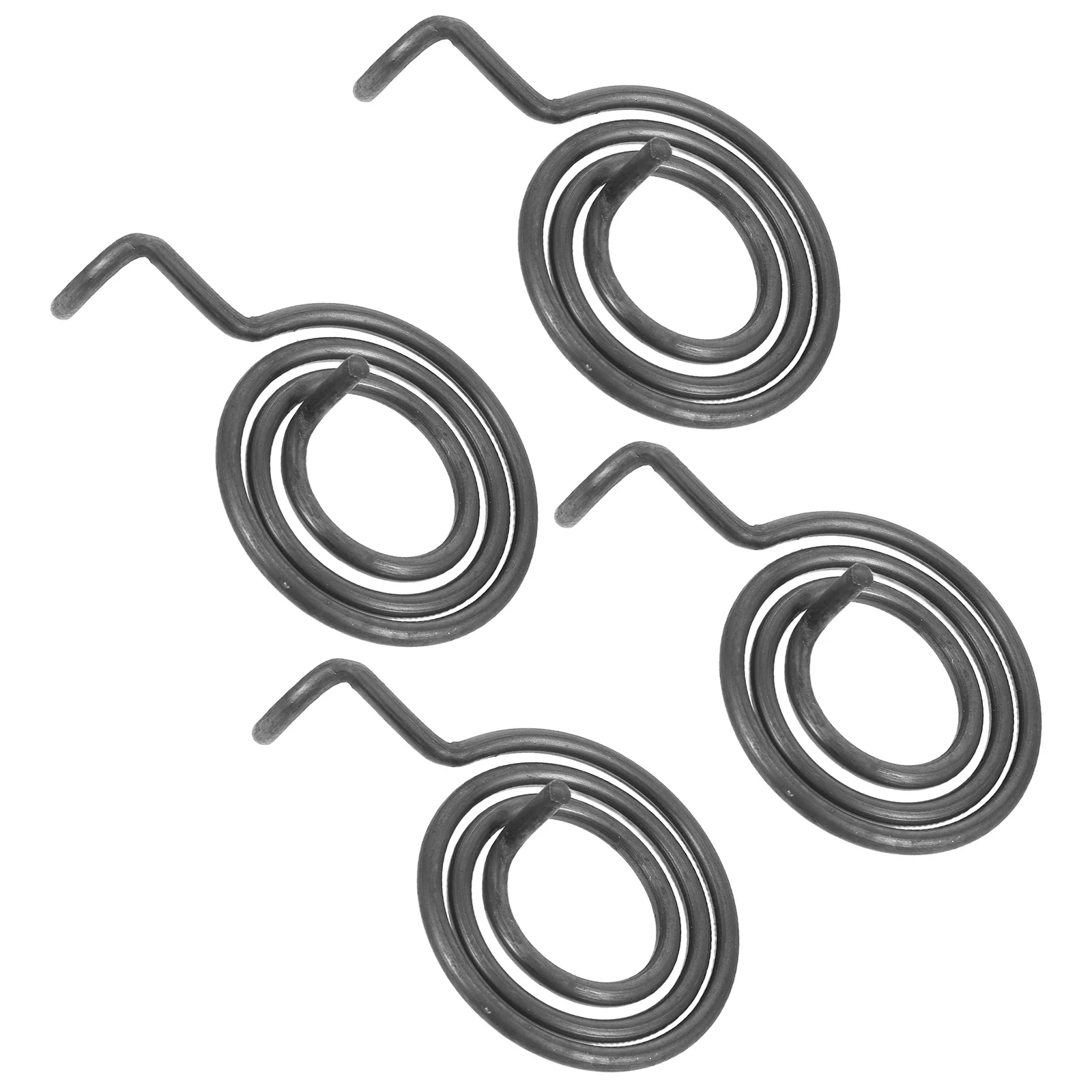 4pcs Iron Return Spring For Door Handle Replacement Spring Durable Hardware Repair Tool Garage Fence Basement Door