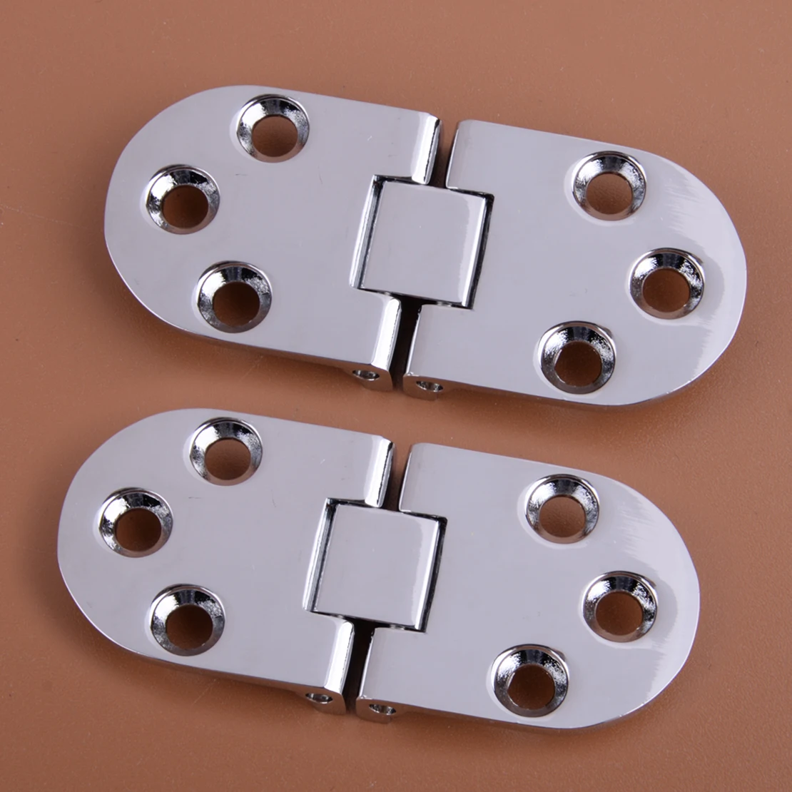 2 szt. 70x30mm srebrny stop cynku zawias drzwiowy do luku morskiego 180 stopni do montażu podtynkowego do łodzi RV