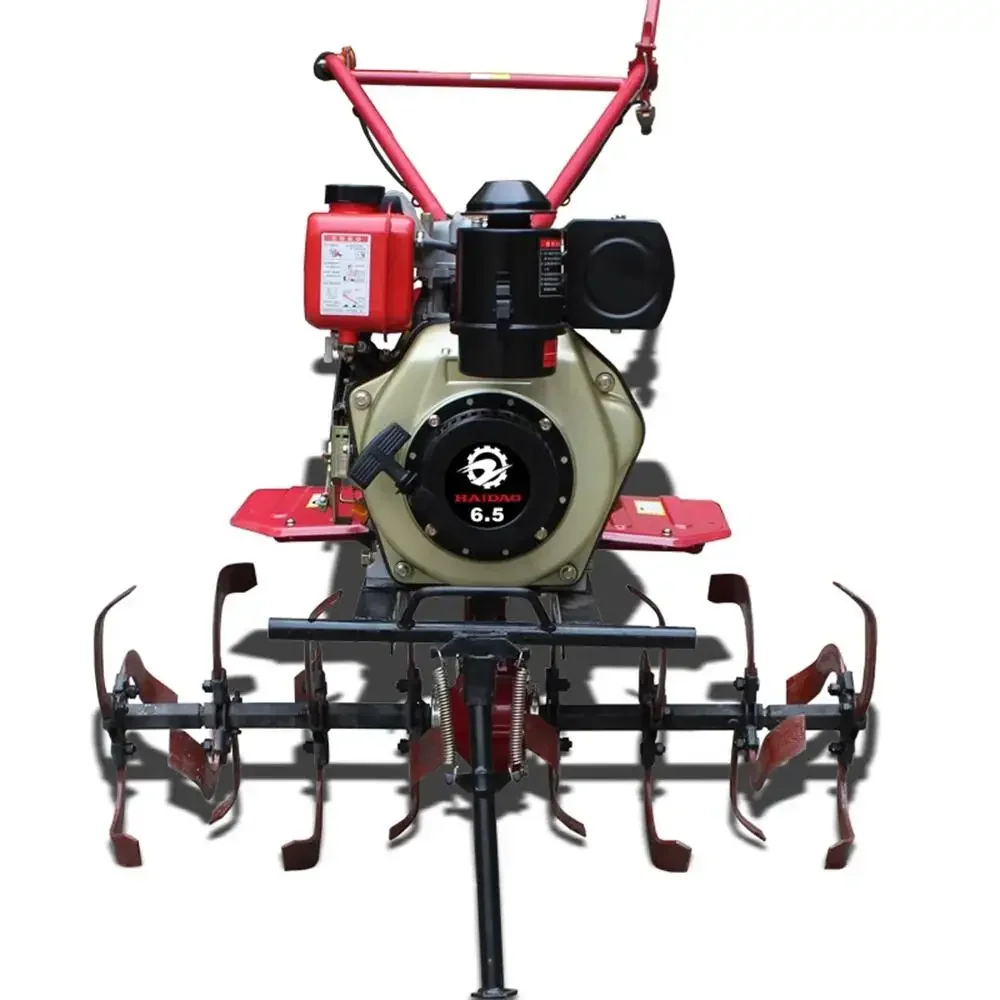 Tiller 7.5 HP,ripper,rotary tiller,multi-functional gasoline cultivator/diesel engine,household agricultural weeding machine