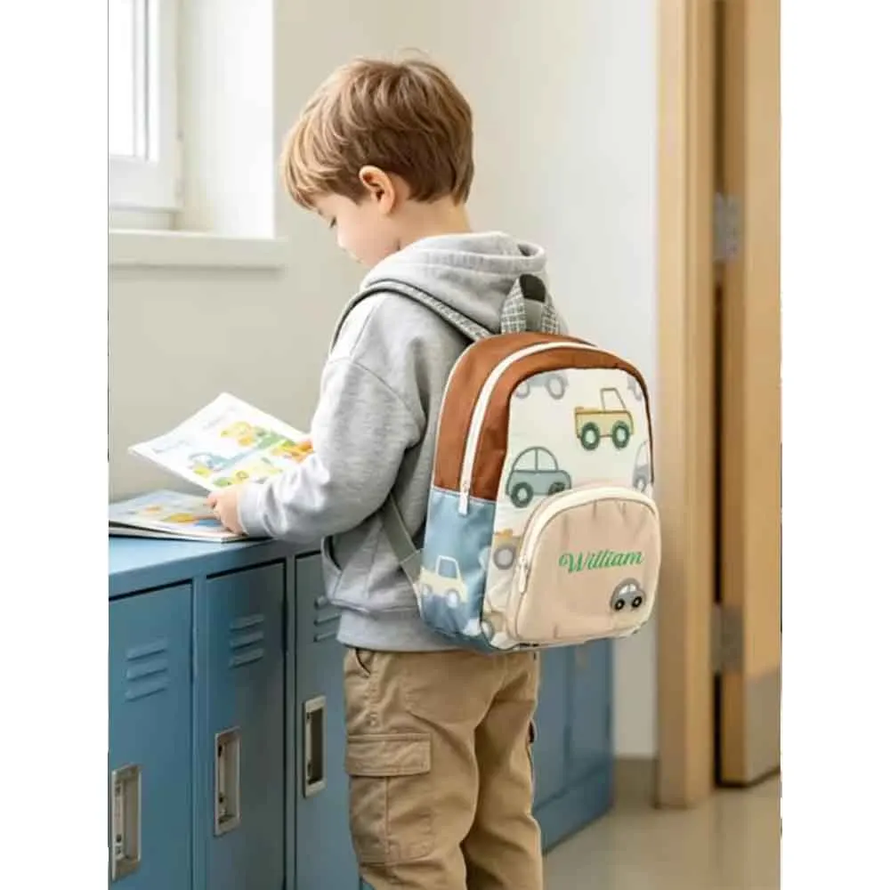 Custom Name Kindergarten Bag For Children Personalized Child School Backpack Back To School Gift For Boys Girls Preschool Daily