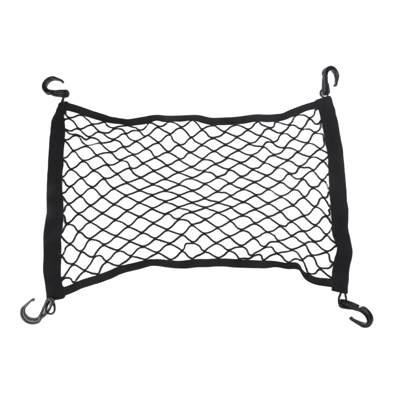 60x40cm Large Car Cargo Net Nylon Elastic Mesh Luggage Cargo Storage Pickup Tidy Net For Van SUV Truck Mesh Network Pocket