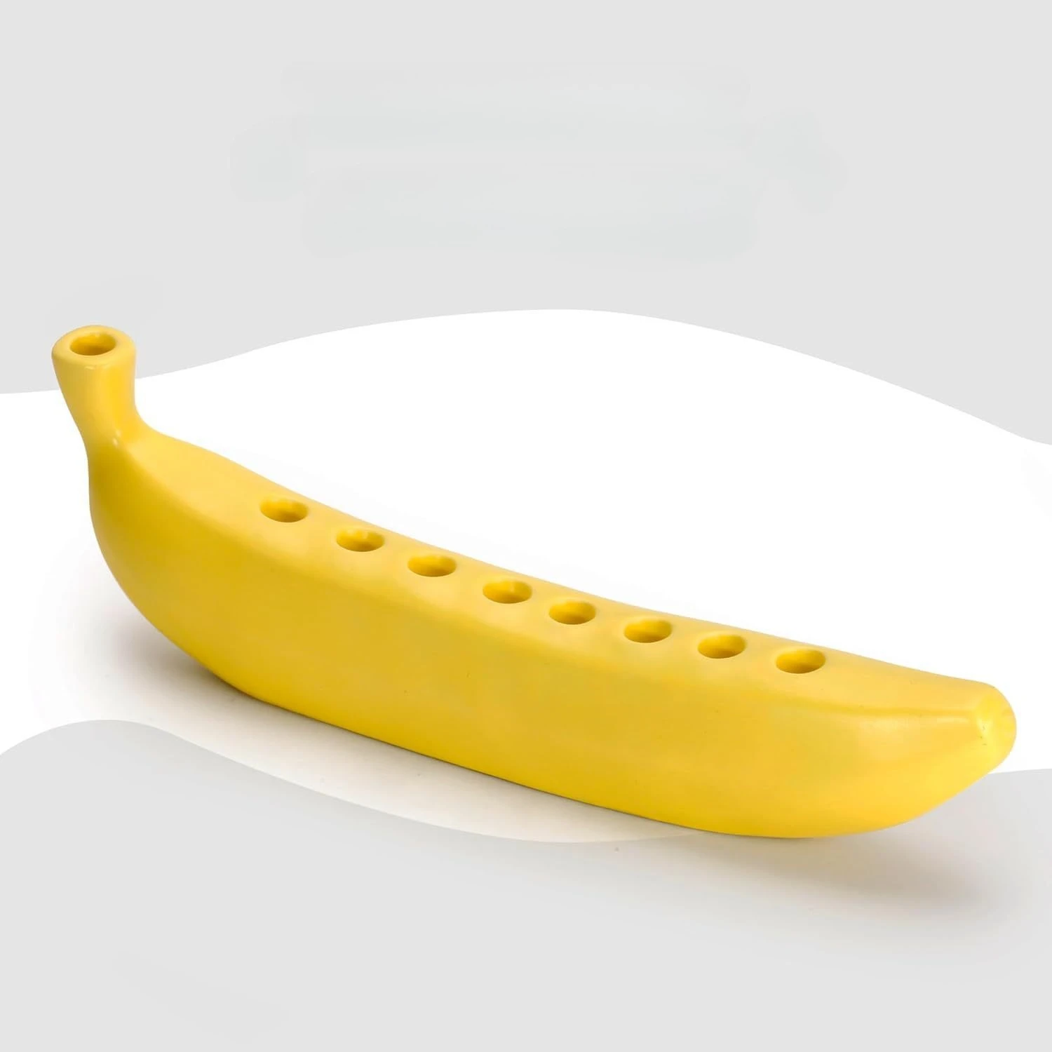 

Banana Candle Holder Household Living Room Creative Candlestick Decorations Portable Simulated Banana Candlestick Decorations