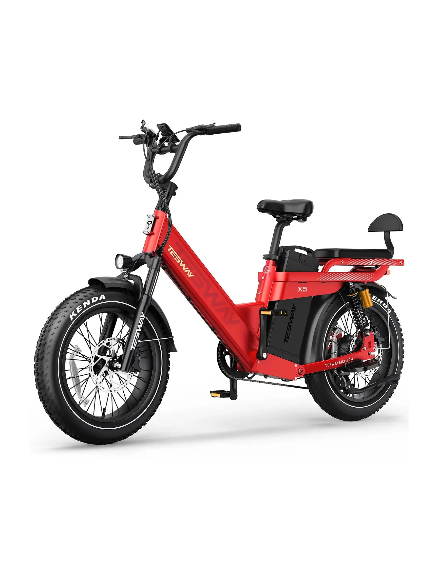 AliExpress TESWAY X5 PRO Adult Electric Bicycle,1000W city ebike, 48V/52V 60AH  E-bike, 20-Fat Tire E-Mountain bike