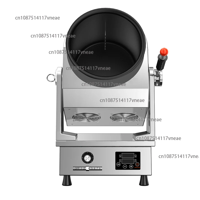 Auto Induction Wok Automatic Cooking Machine Electric 220v 380 Dish with Stirrer Stir Fry Countertop Commercial Restaurant