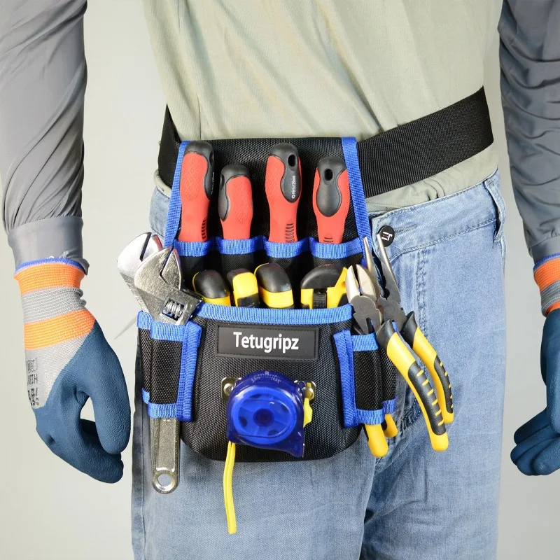 

Pliers Electrician Tice Women's Thick Belt Bucket Job Tools Organizers Tool Cabinet Makeup Bag Screw Organizer Packing Easeman