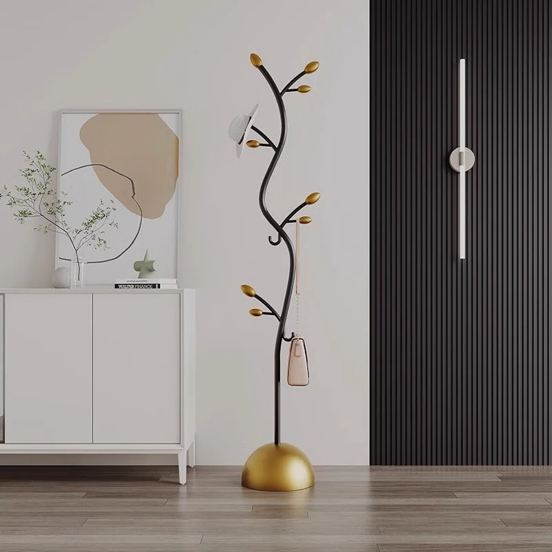 Hanging hanger floor-to-ceiling bedroom space utilization artifact Italian master bedroom light luxury high-end French