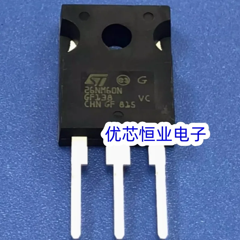 10-30PCS 100% New Imported Original 26NM60N STW26NM60N TO-247 N-ch Power MOSFET Transistor 20A 600V