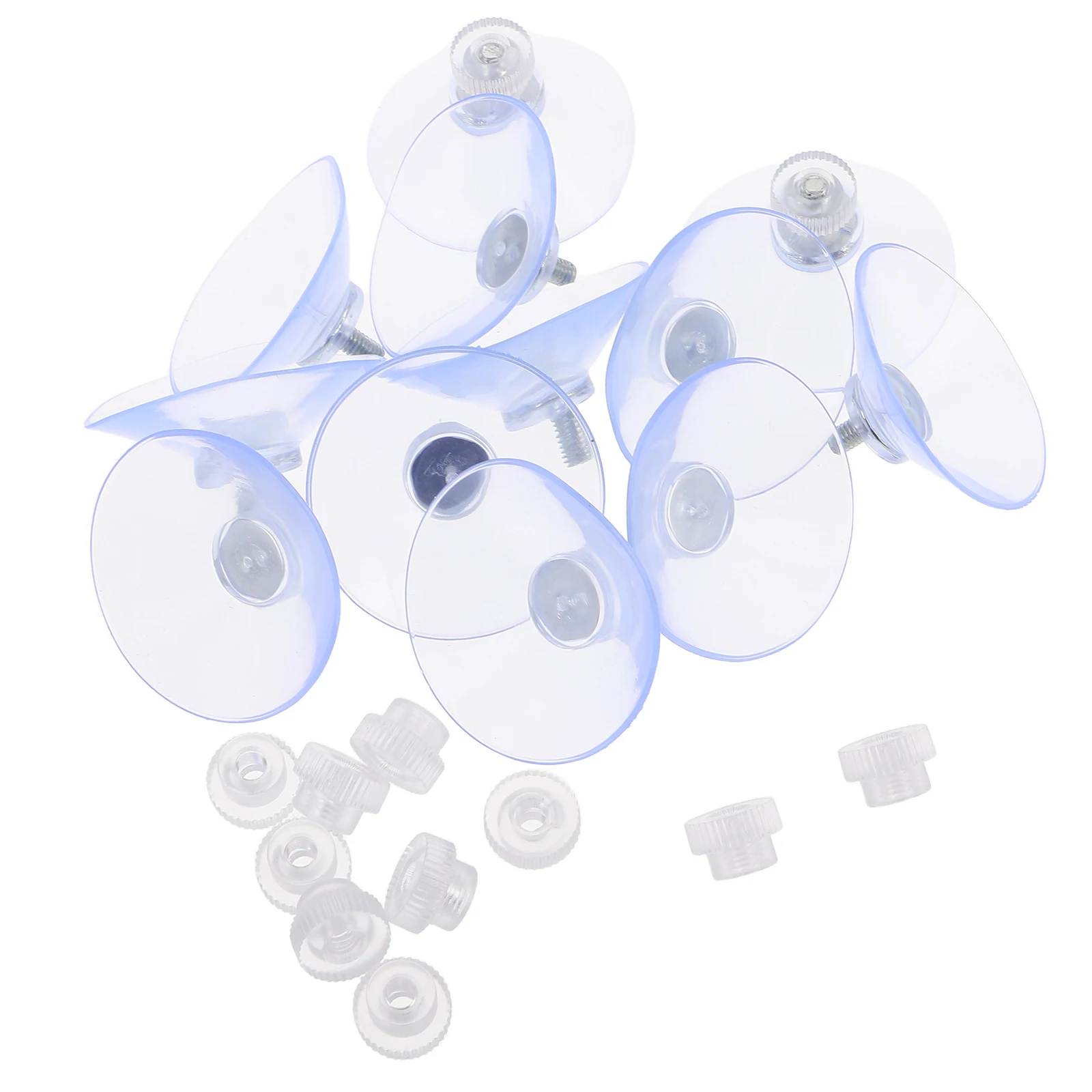 

12 шт., крючок на присоске, 50 мм, прозрачный ПВХ, сверхмощный стеклянный настенный якорь, многофункциональный ряд, сильная пластиковая накладка на присоске для ванной комнаты