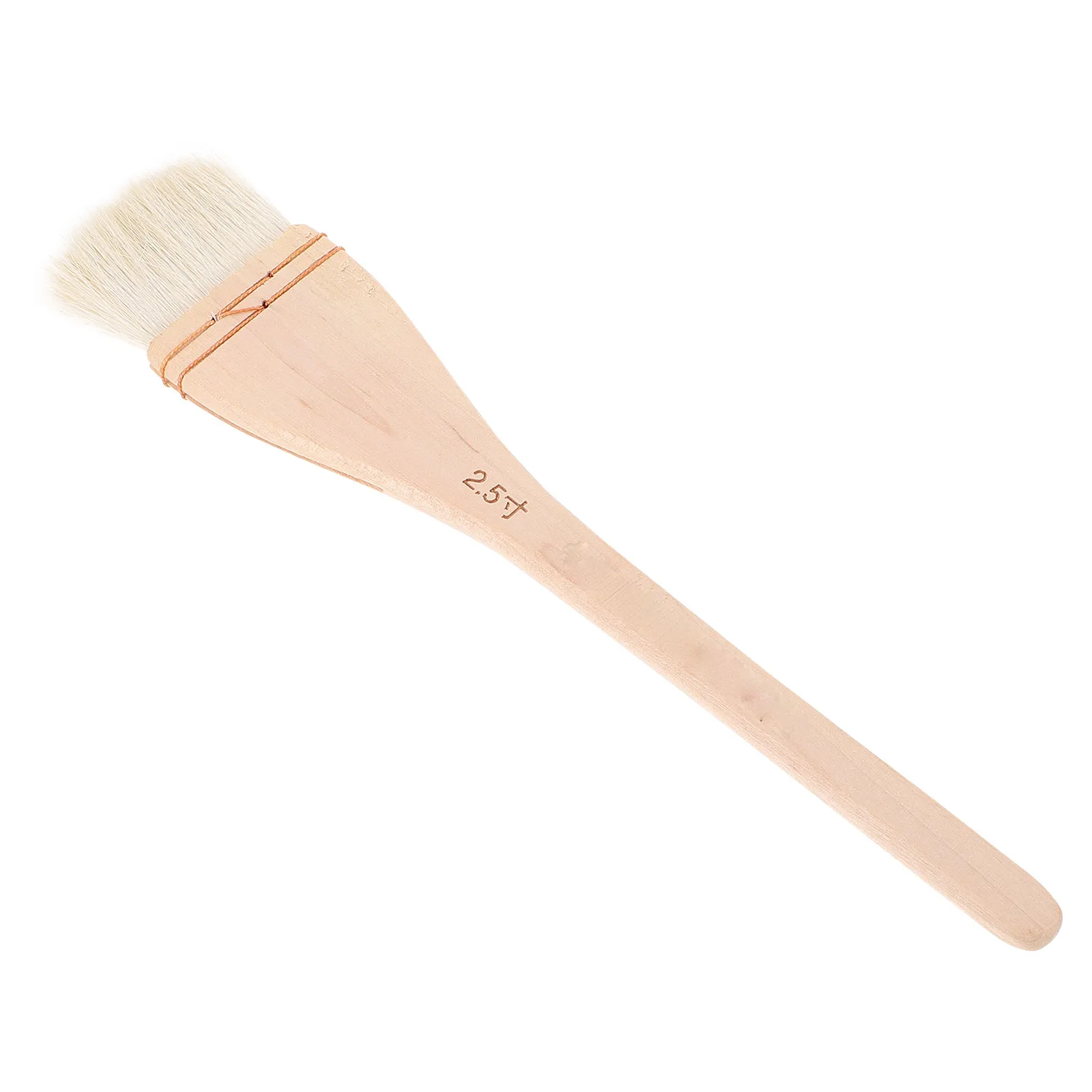 1Pcs Oil Painting Brush Small Lightweight Wooden Handle Useful Painting Tool for Art and Crafts Simple Paint Brush for Art