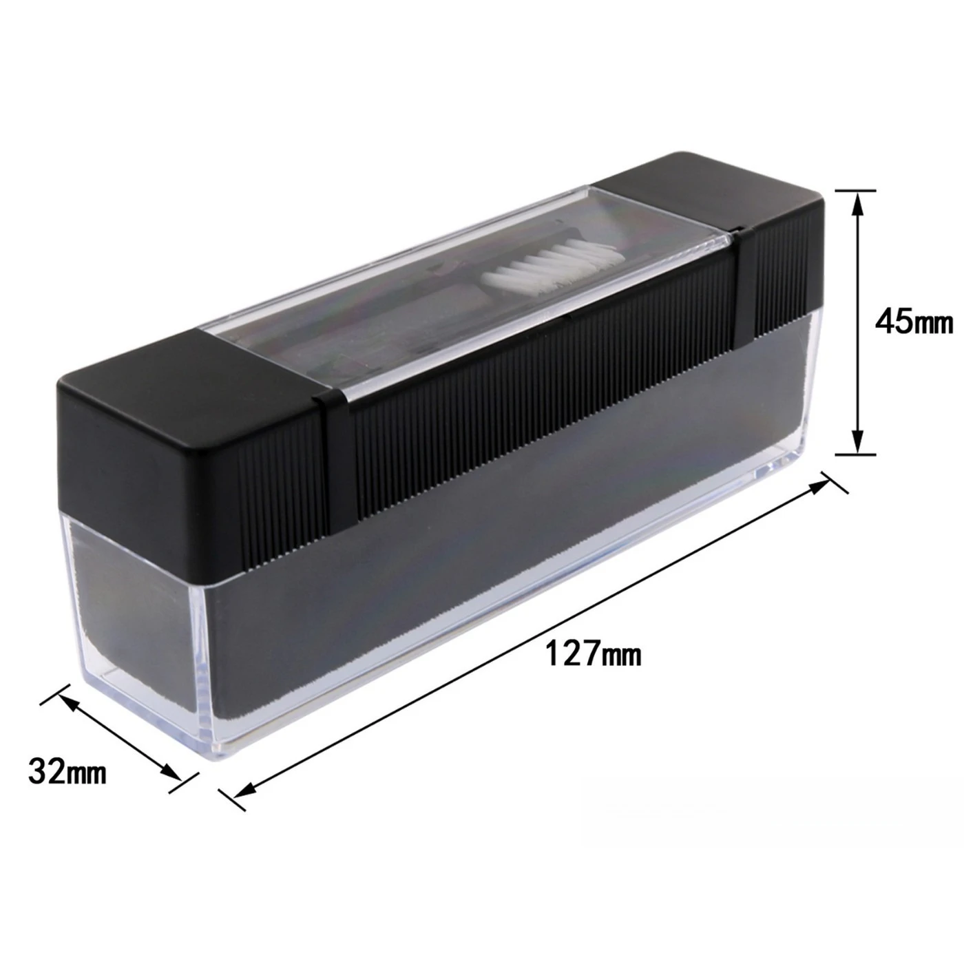 1 ชุดป้องกันไฟฟ้าสถิตย์ไวนิลทำความสะอาดแผ่นเสียงแปรงกำจัดฝุ่นสำหรับเครื่องเล่นแผ่นเสียงแผ่นเสียง LP ไวนิลแผ่นเสียงชุดทำความสะอาด