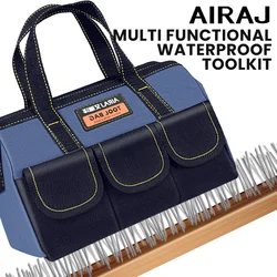 AIRAJ 13/16/18 Inch Tool Bags 1680D Oxford Cloth Electrician Bags Waterproof and Wear-Resistant High Capacity Storage Bags