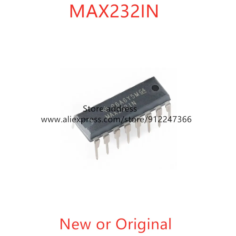 5PCS MAX232IN New or Original