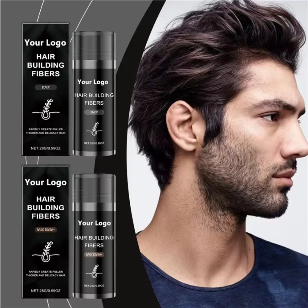 Instant Hairline Powder Building Fiber Visually adds hair volume  5 Sec Quick Thickening Long-lasting Wind and Sweat Resistant