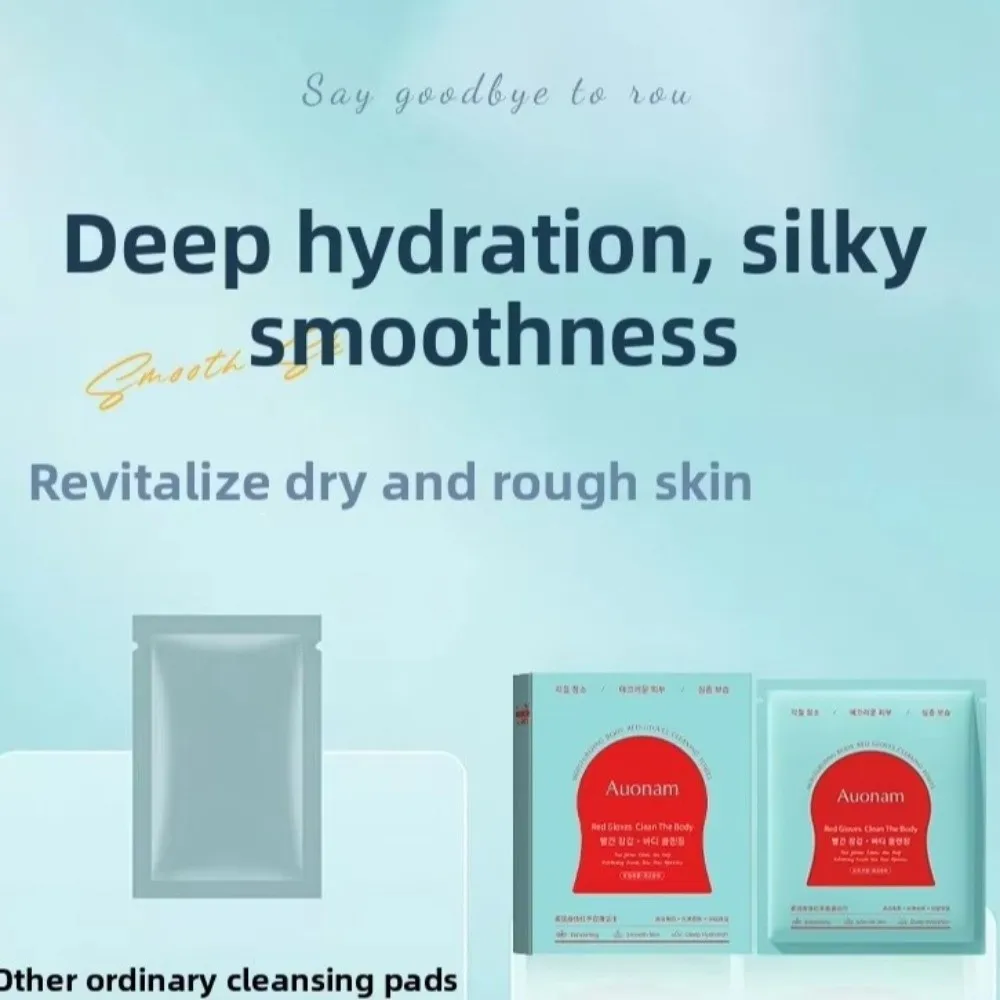 Gifts Self Foaming Exfoliating Bath Towel Body Cleaning Glove Portable Shower Scrub Mitt Red Oil Control Bathing Tool