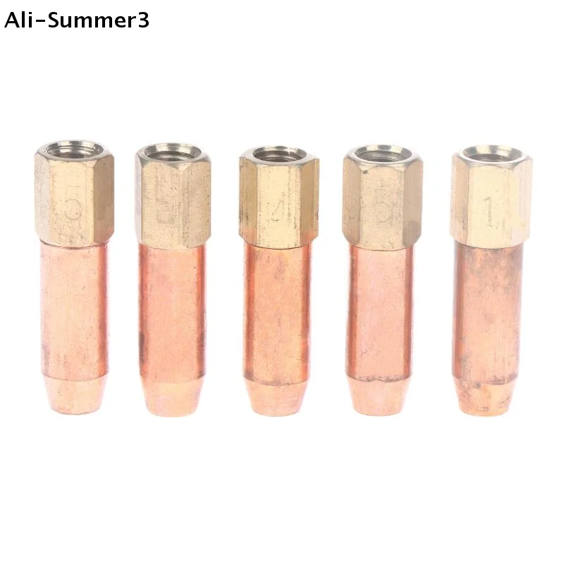 

【TG16】YH01-2 Сопло для газовой паяльной горелки, аксессуар для сварки, наконечник из чистой меди, 1 шт. # 2 # 3 # 4 # 5 # Сварка пропаном, ацетиленом и кислородом