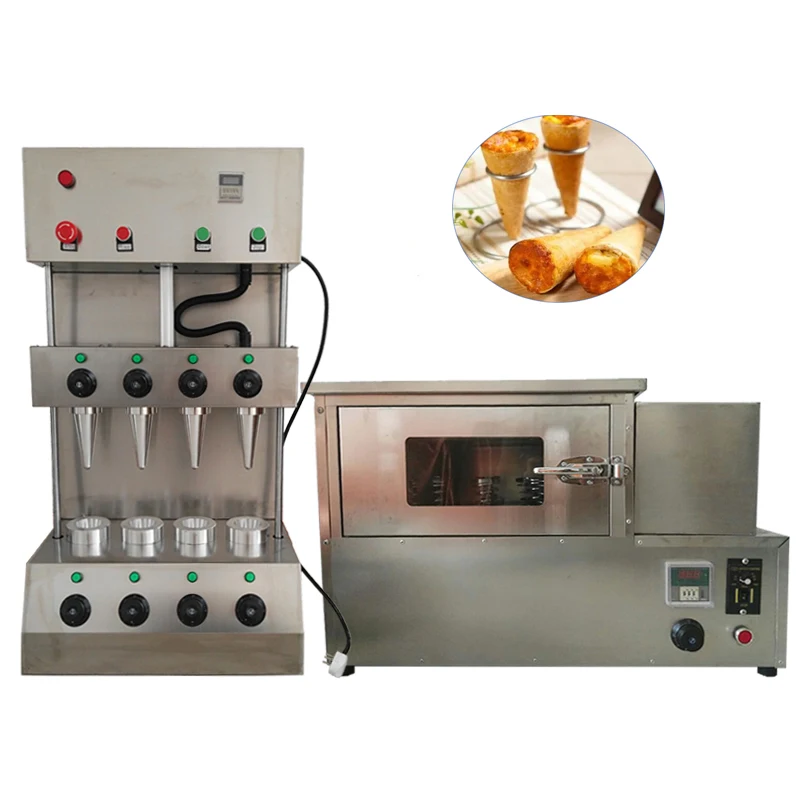 Electric Pizza Cone Machine Commercial Stainless Steel Rotate Pizza Oven Machine ﻿