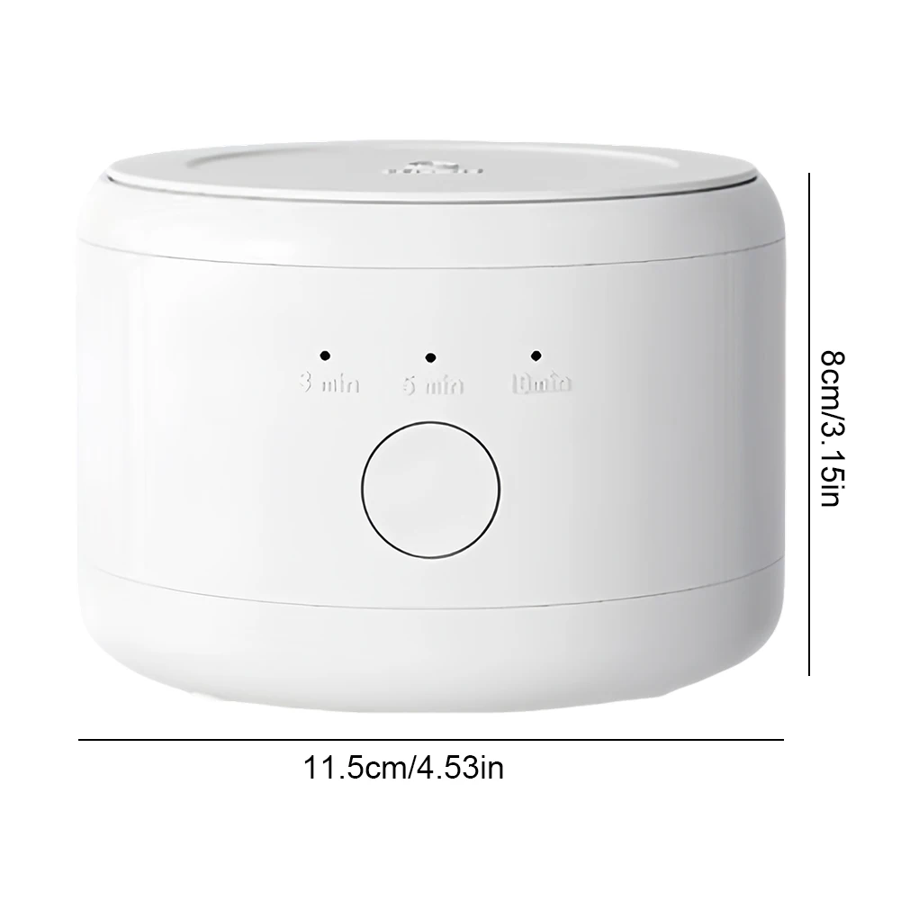 

Ultrasonic Electric Cleaner Machine High Frequency Vibration Cleaner Electric Braces Cleaning Box for Cleaning Jewelry Glasses