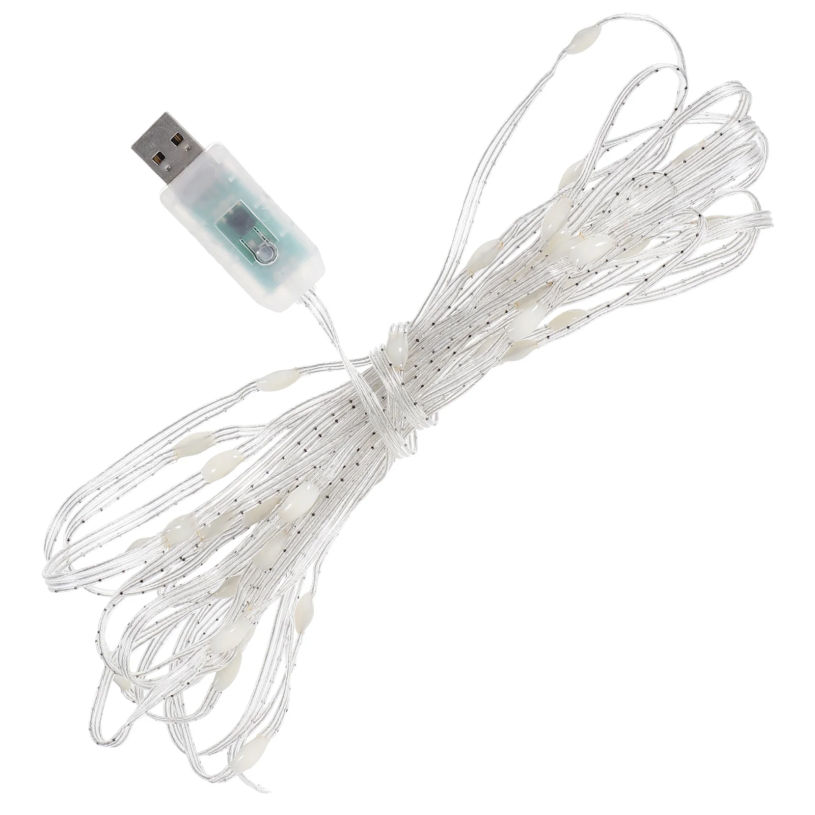 

5M 50LED Wire Lights Christmas String Decorative Mini Rope Party Xmas Festival DIY USB