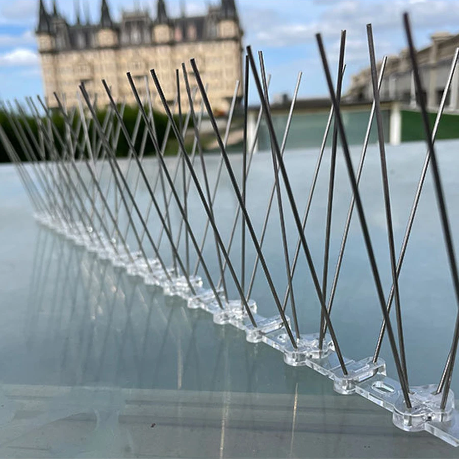 Bird Spikes Repellent Supplies Scarecaper Pigeons Animal Repeller Deterrent Amazes Birds Anti Outdoor Pest Control Products Home