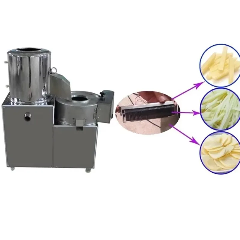 

Professional Potato Peeler And Cutter Machine For French Fries