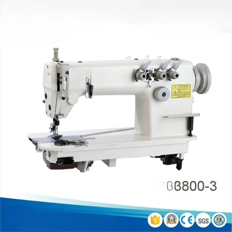 3800-3w Zoye Servo Motor Flat-Bed Single Needle Chain Stitch Industrial Sewing Machine New