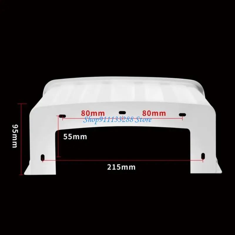 G88D Strong  Outdoor Camera Housing Waterproof & Dustproof Security Camera Cover ABS Protector for Surveillances Protections